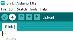 Upload Program to Arduino Board