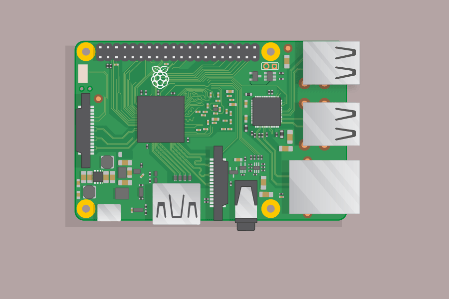 Plug-in components to Raspberry PI