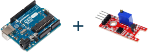 Metal Touch Sensor Module KY-036 in Arduino