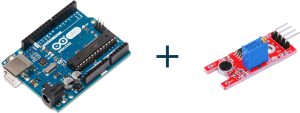 Small Microphone Sound Detection Module KY-038 in Arduino