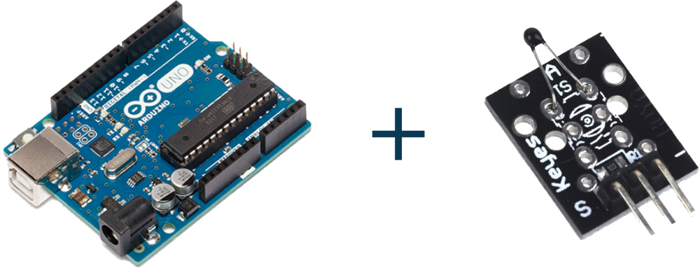 Interfacing Analog Temperature Sensor Module KY-013 in Arduino